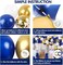 142pcs Royal Blue Gold Balloon Garland Arch Kit, Royal Blue and Gold White Balloons for Graduation Birthday Baby Shower Party Decorations